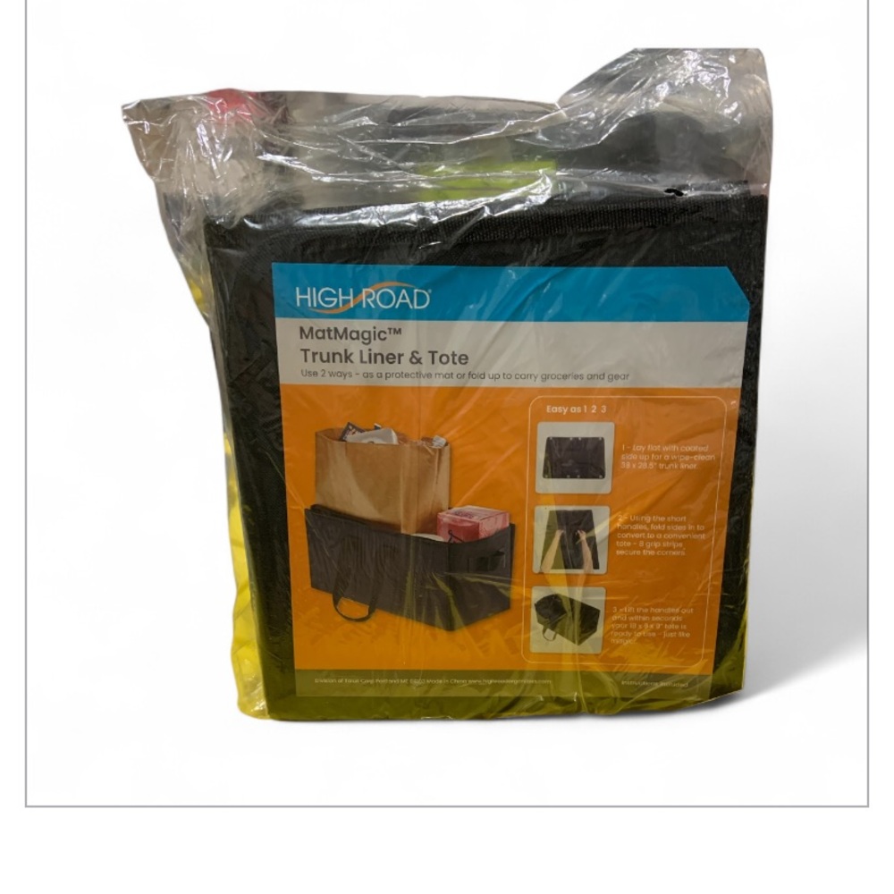 High Road Trunk Liner & Tote New